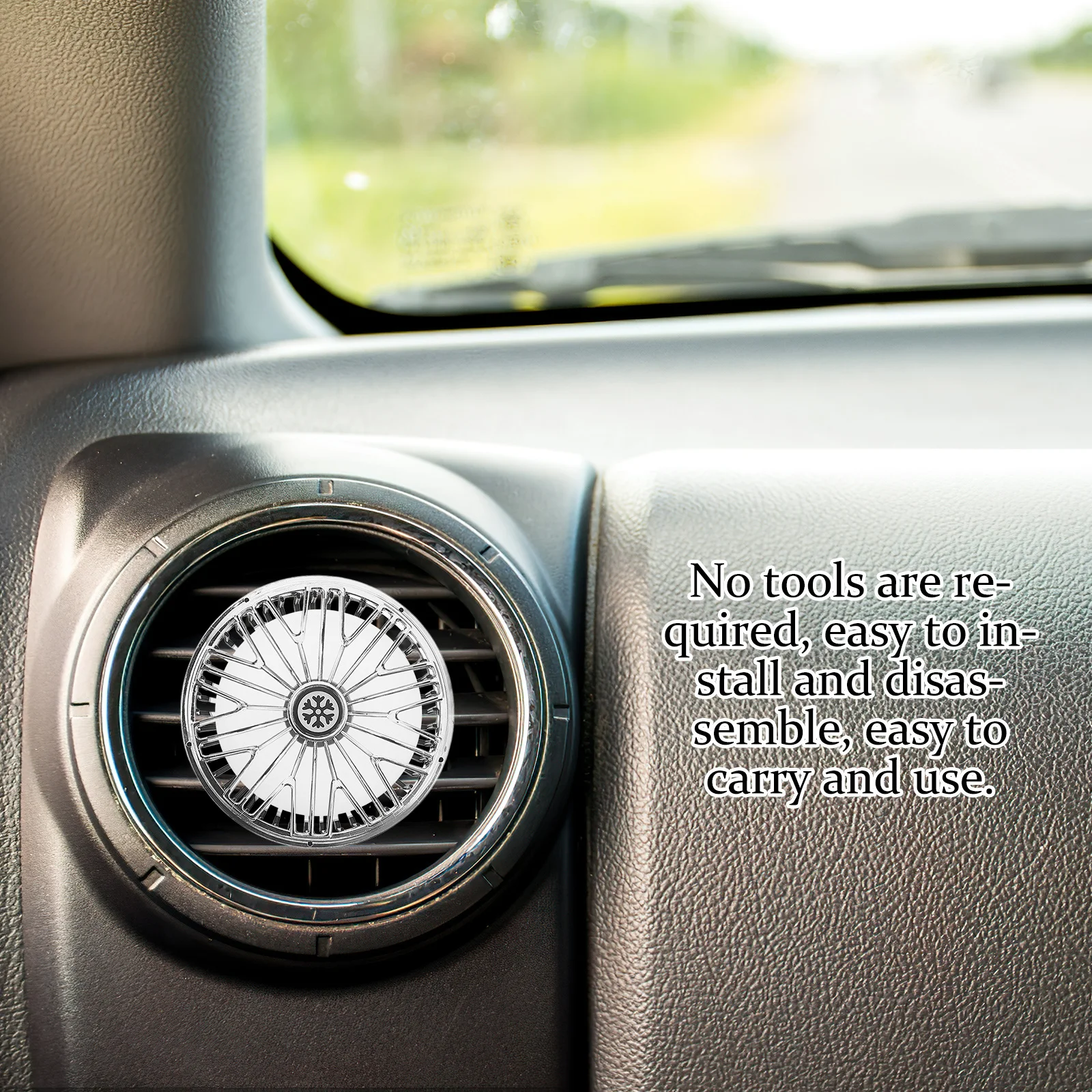 

5Pcs Car Fragrance Replacement Pads Solid Scent Refill Tablets for Air Vent Clip Freshener Continuous Aroma in Vehicle Home