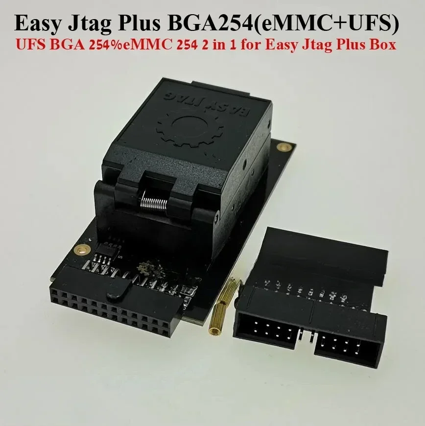 【2026】CHKJ 90% new Original z3x Easy Jtag Plus UFS BGA-254 Socket / EMMC 254 ( EMMC +UFS 2 IN 1 ) Adapter for EASY JTAG PLUS