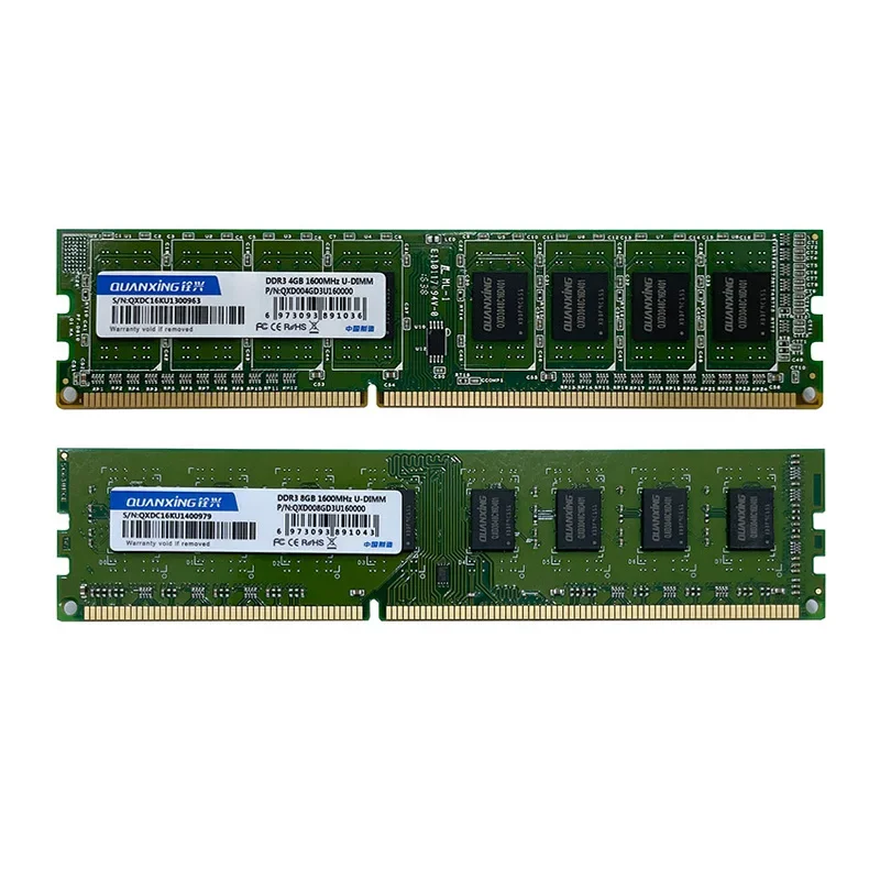 Memória de desktop Ddr3, 4gb, 8gb, 1600 MHz U-DIMM