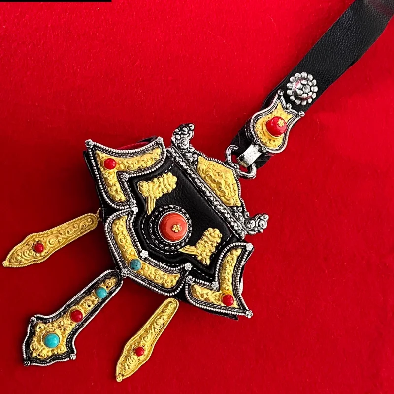 

Chinese Xizang Alloy Tibetan Waist Wallet Accessories Pendant Waist Chain