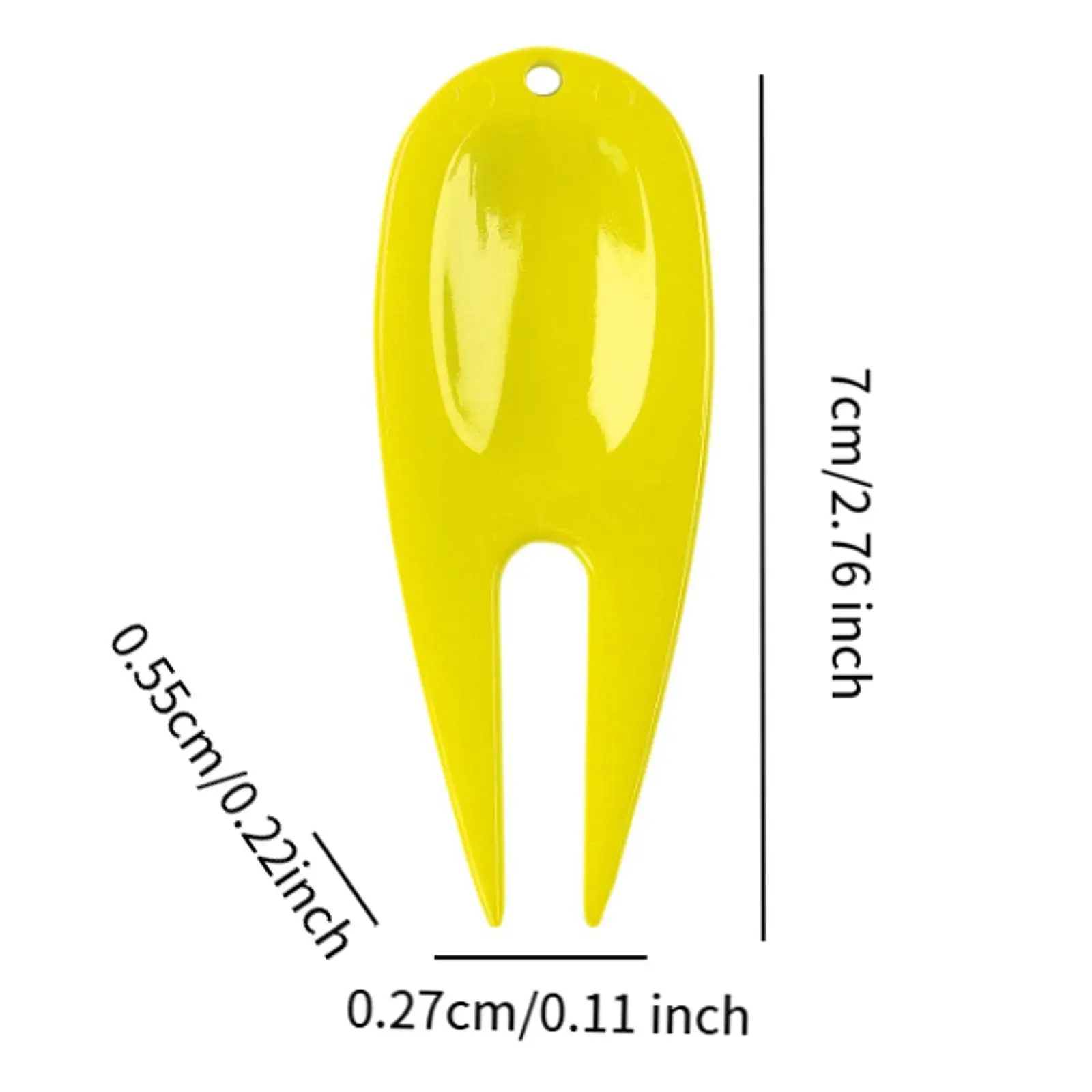 10pcs Golf Divot Tools, Portable Pitch Mark Repair Fork Putting Indicator for