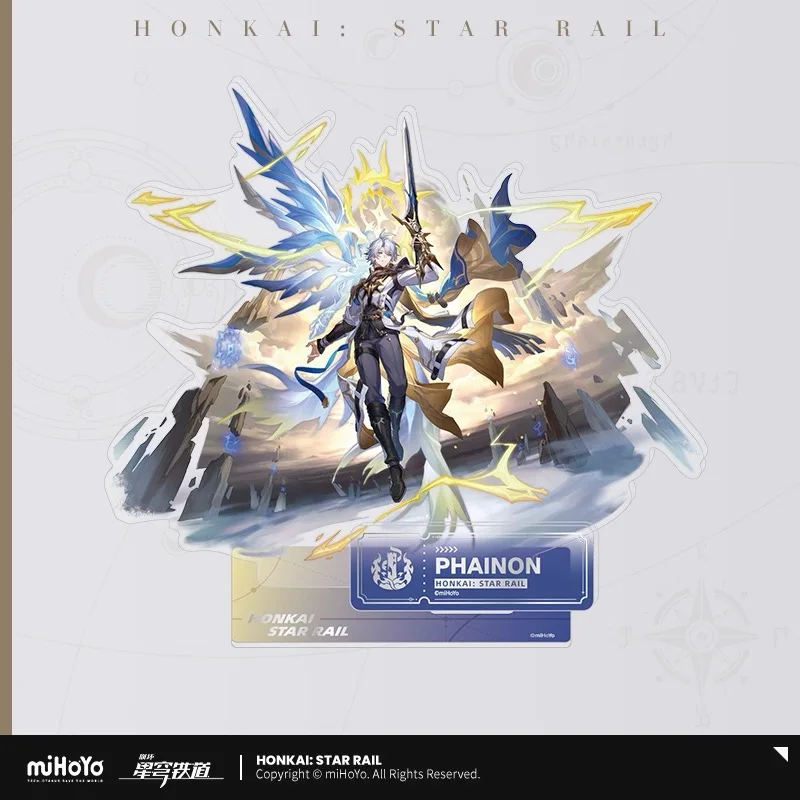 

miHoYo Official Honkai Star Rail Standing Series Acrylic Lipai Destructive Fate Phainon Mydei Firefly Cosplay Anime Game Gifts