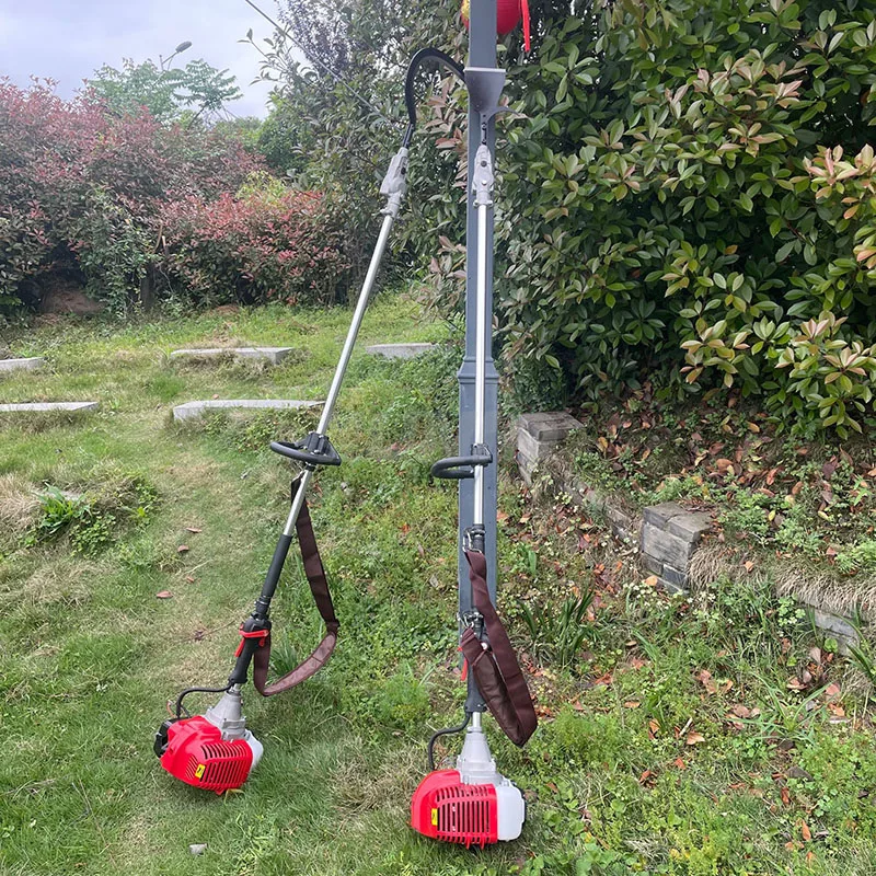 Serra de corrente de pólo longo, serra de galhos altos, poda de árvores, poste de gasolina, serra de corrente para jardinagem e plantio