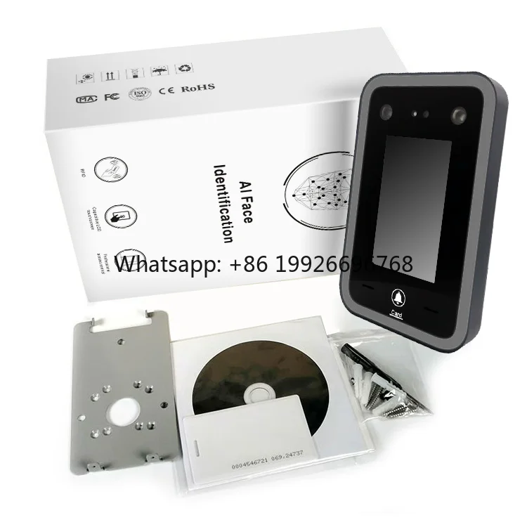 RFID Card Face Recognition Access Control System for Apartment Door Security Factory