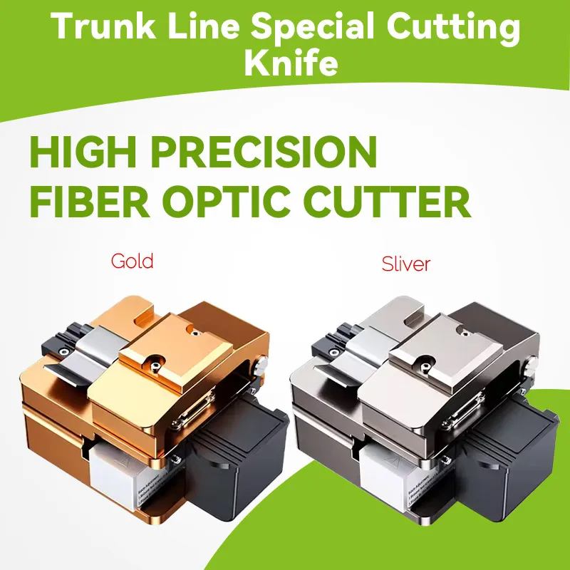 SAIVXIAN S09  Fiber Optic Cleaver Light Optical Fiber Fusion Splicer Cutting Knife Fiber Cutter High Precision