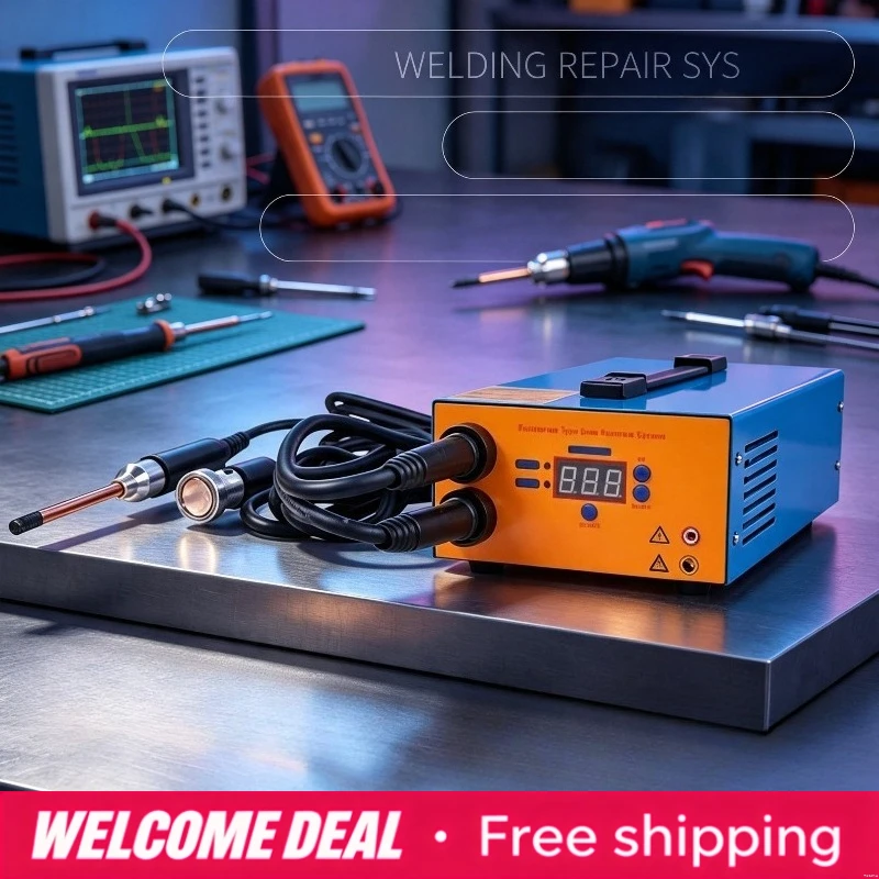 Portable Auto Body Sheet Metal Dent Repair Machine 110-220V Heating Hail Paintless Dent Removal Tool Kit Equipment