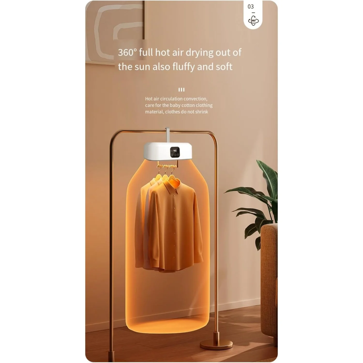 مجفف ملابس محمول، مجفف محمول للشقق، النوم، RV، آلة تجفيف قابلة للطي مع حقيبة جافة، ملابس حساسة، مغسلة