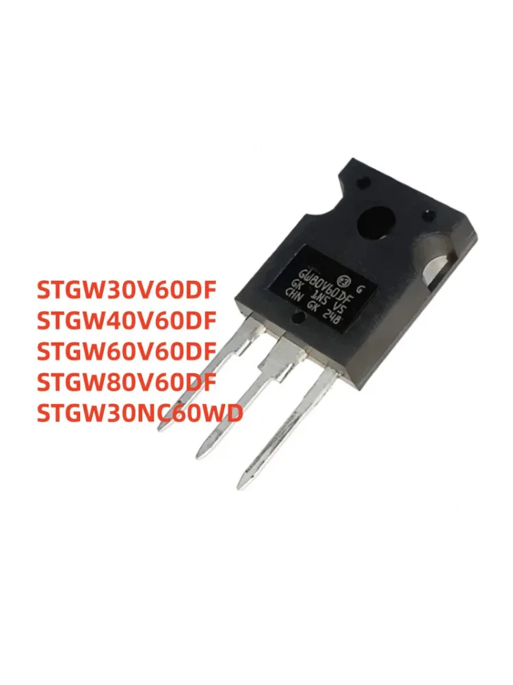 5 SZT. STGW30NC60WD STGW30V60DF STGW40V60DF STGW80V60DF STGW60V60DF STGW30NC60WD GW30V60DF GW40V60DF GW80V60DF GW60V60DF TO-247 — zdjęcie produktu 2