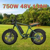 Electric Bicycle ENGWE M20-Single Battery 750W 48V 13AH Motor Electric Bike Motorcycle 20inch Fat Tire Suspension Mountain Ebike