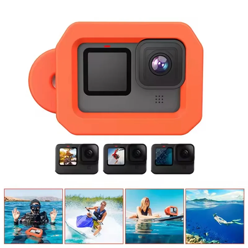-A25M Floaty Soft Foam Case For GOPRO Hero 9/10/11/12 Professional Action Sports Camera Accessory Snorkeling Surfing Wakeboard