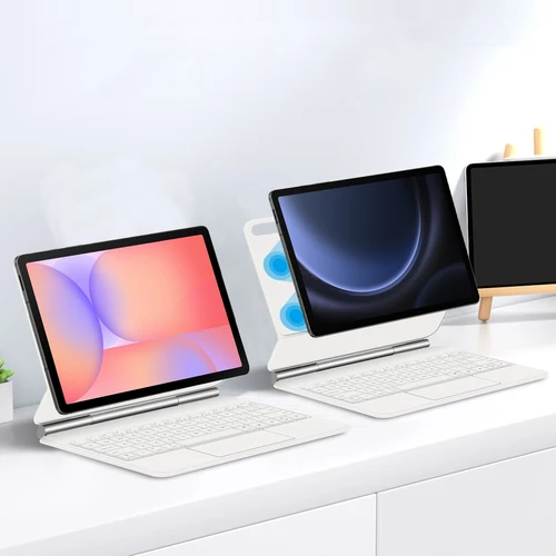 Imagen 2 del producto Funda con teclado mágico para Samsung Galaxy Tab S10 Lite S9 FE 10,9 Tab S7 S8 S9 S10 FE Plus Ultra 11 12,4 13,1 14,6 pulgadas