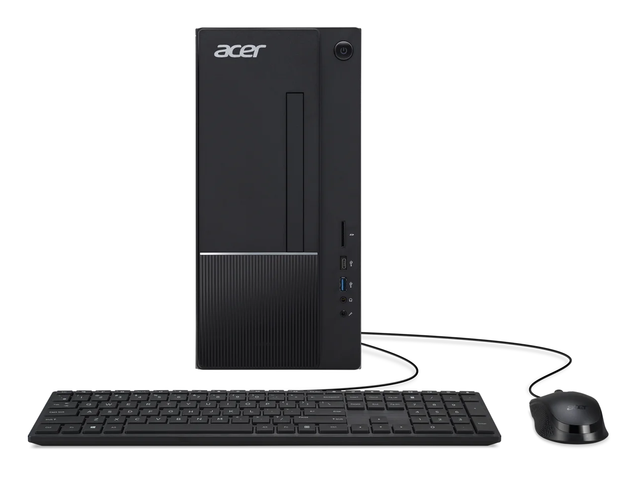 Acer Aspire Desktop Computer Intel Core i5-14400, Intel UHD Graphics 730, 8GB DDR5, 512 GB PCIe SSD, Windows 11 Home 64-bit - TC-1775-UR11 view 2