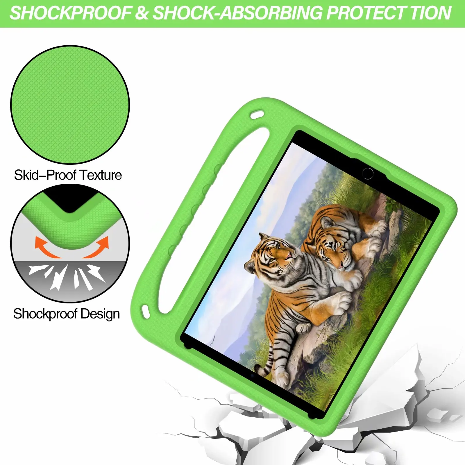 Kids Case for Huawei Honor Pad 9 Case 12.1 Inch HEY2-W19 W09 2023 Cute EVA Stand Kickstand Shockproof Tablet with Pen Slot image 3