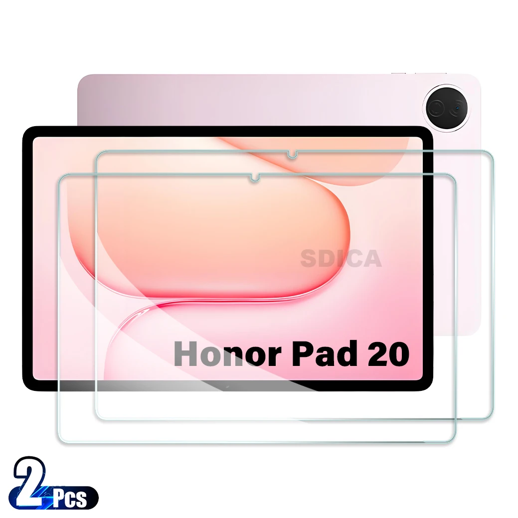 

2PCS For Honor Pad 20 Tempered Glass Screen Protector 12.1 inch Tablet Anti Scratch HD Protective Film