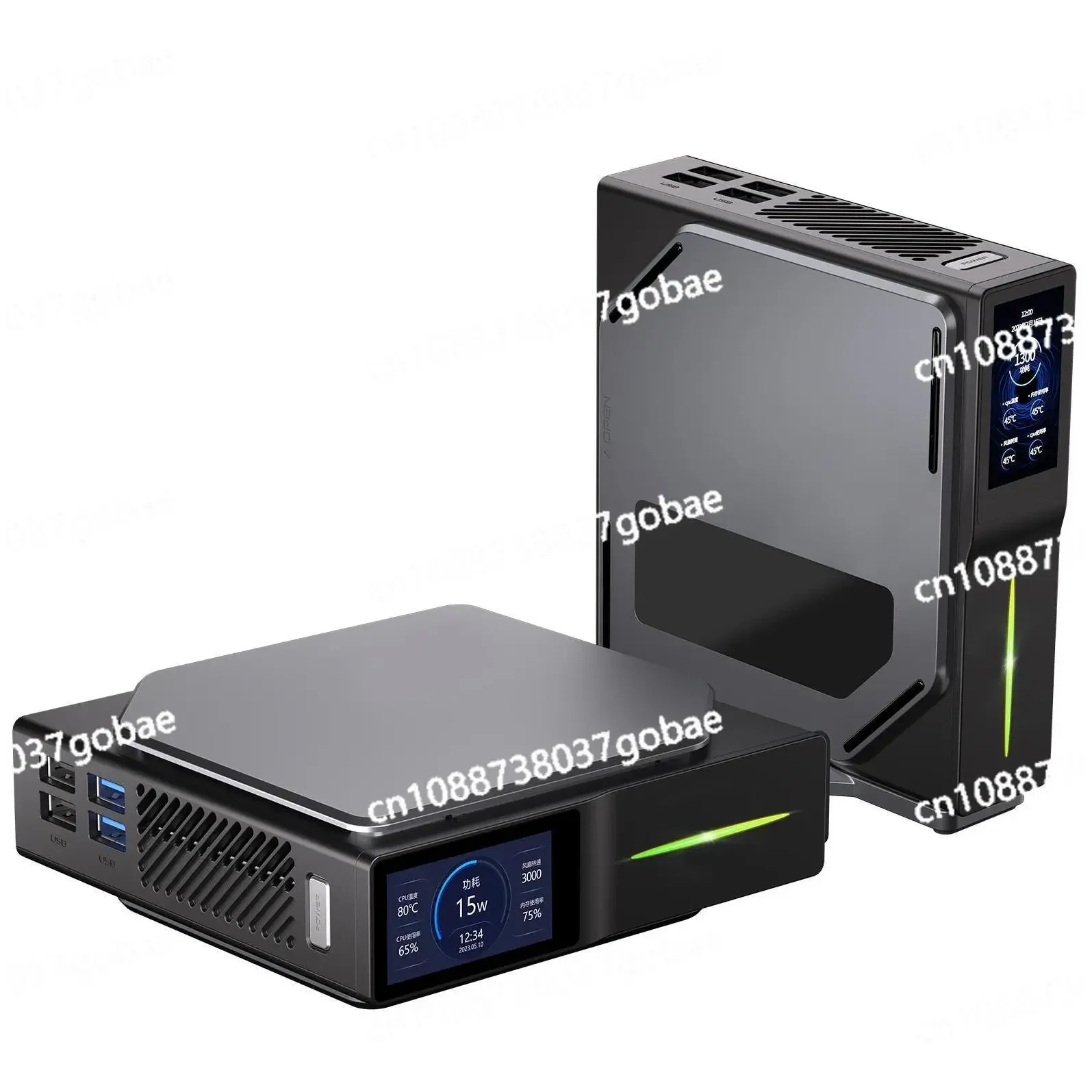 N100 Mini Host Gigabit Network Port Miniature Mini Computer Minipc Cross-border Dedicated for Portable Mini Host