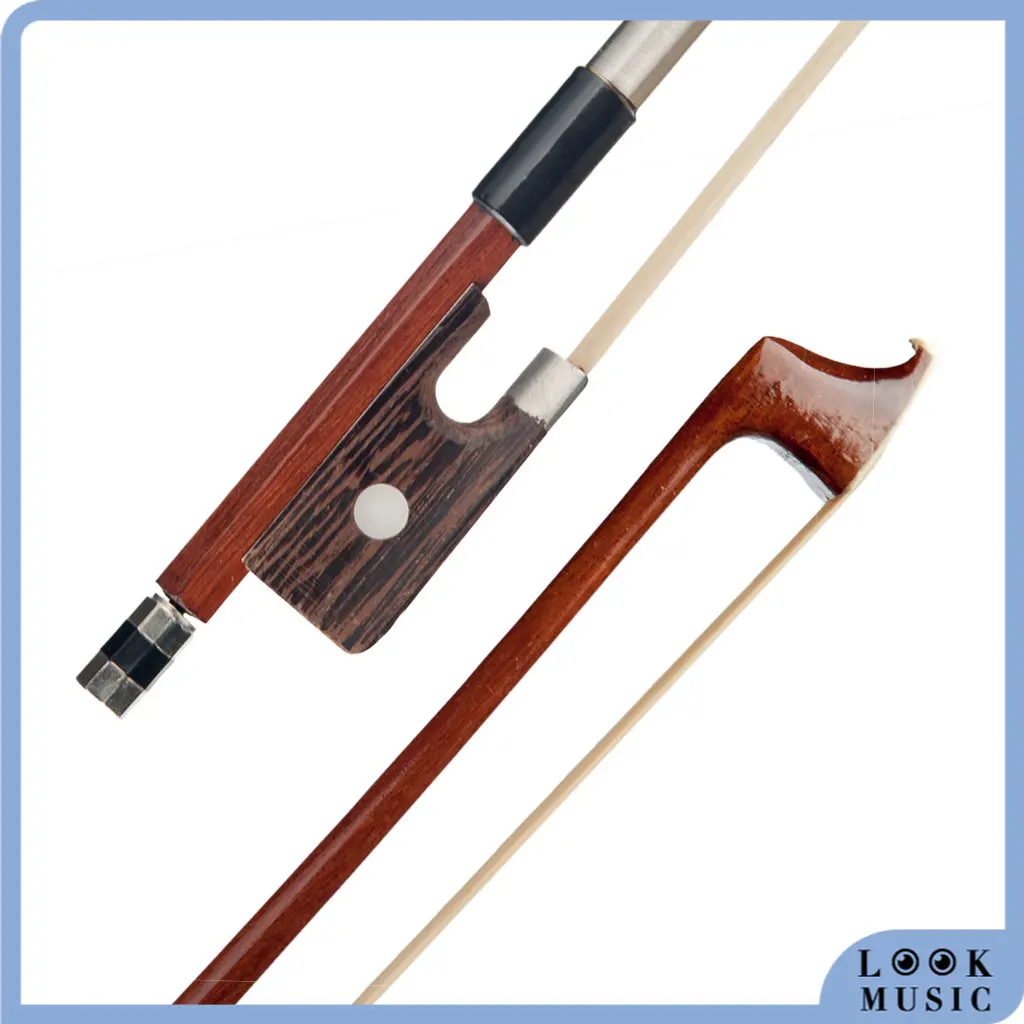 

LOOK 4/4 Cello Bow Brazilwood Bow For 4/4 Cello For Students Beginners Violin Family Instruments New