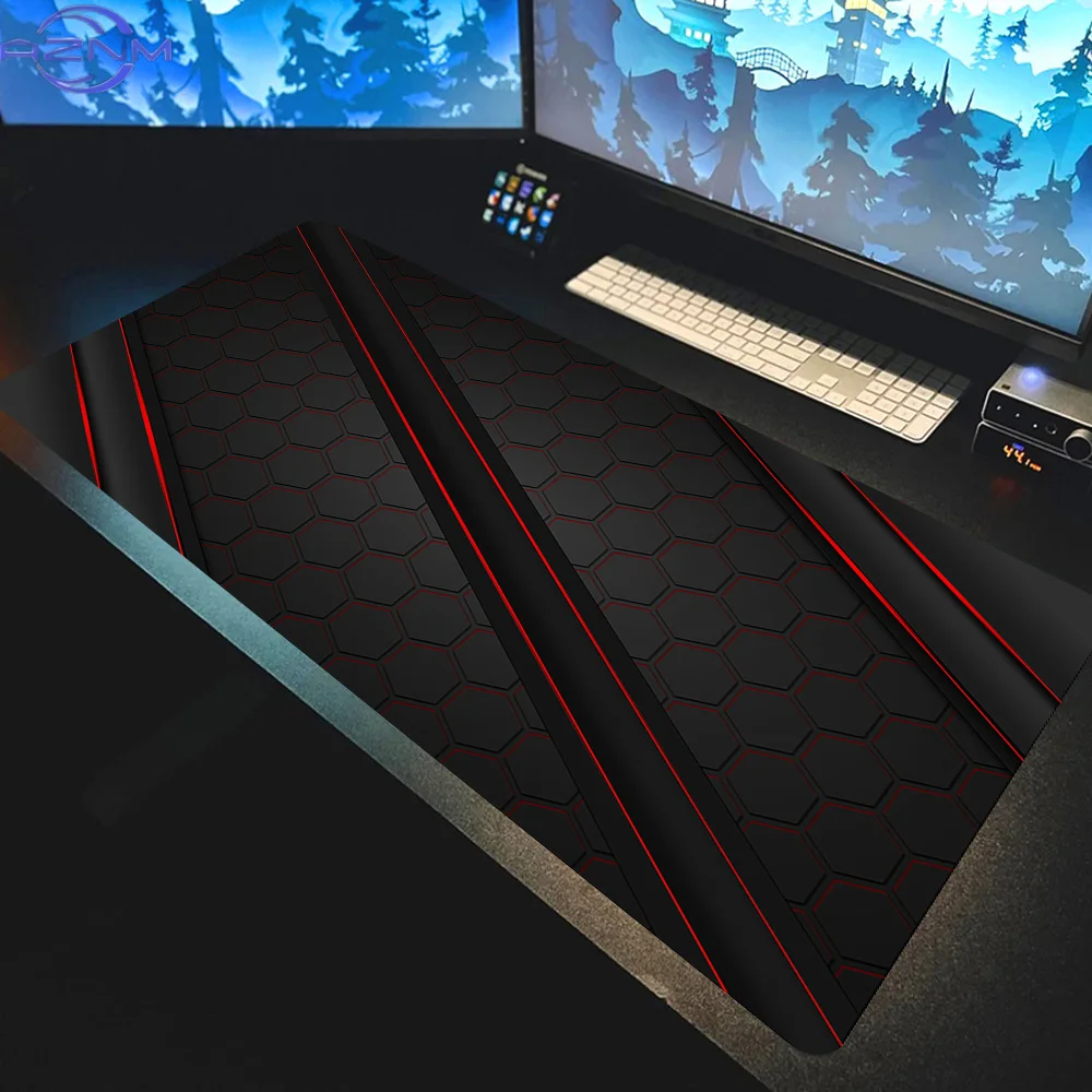Pc Keyboard Speed Mouse Mat Hexagon Mousepad Computer XXL MousePads Gamer Soft Office Carpet Table Mat Desktop Speed Mouse Pad
