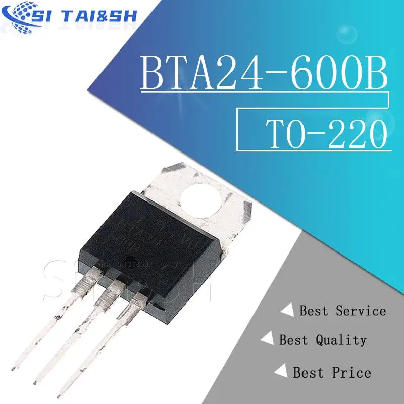 

10pcs/lot BTA24-600B BTA24-600 BTA24 Triacs 25 Amp 600 Volt new original Data system