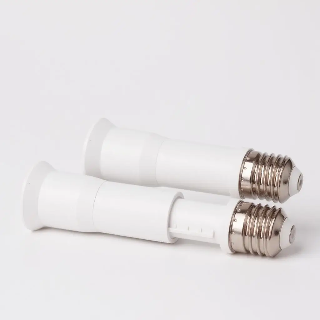 

Регулируемый удлинитель для светильников E26/E27, 5 уровней регулировки, 8-11 см, адаптер-конвертер, огнестойкий PBT