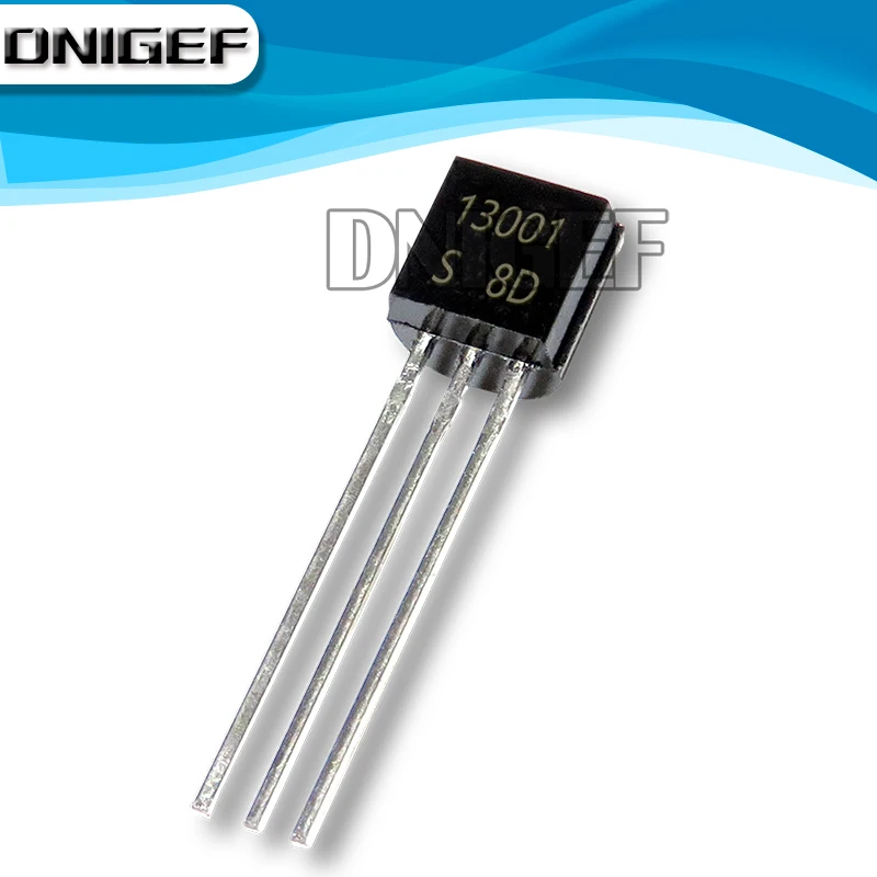 IC do transistor, MJE13001, MJE13003, PCR406J, 13001, 13003TO-92 TO92, 50 PCes