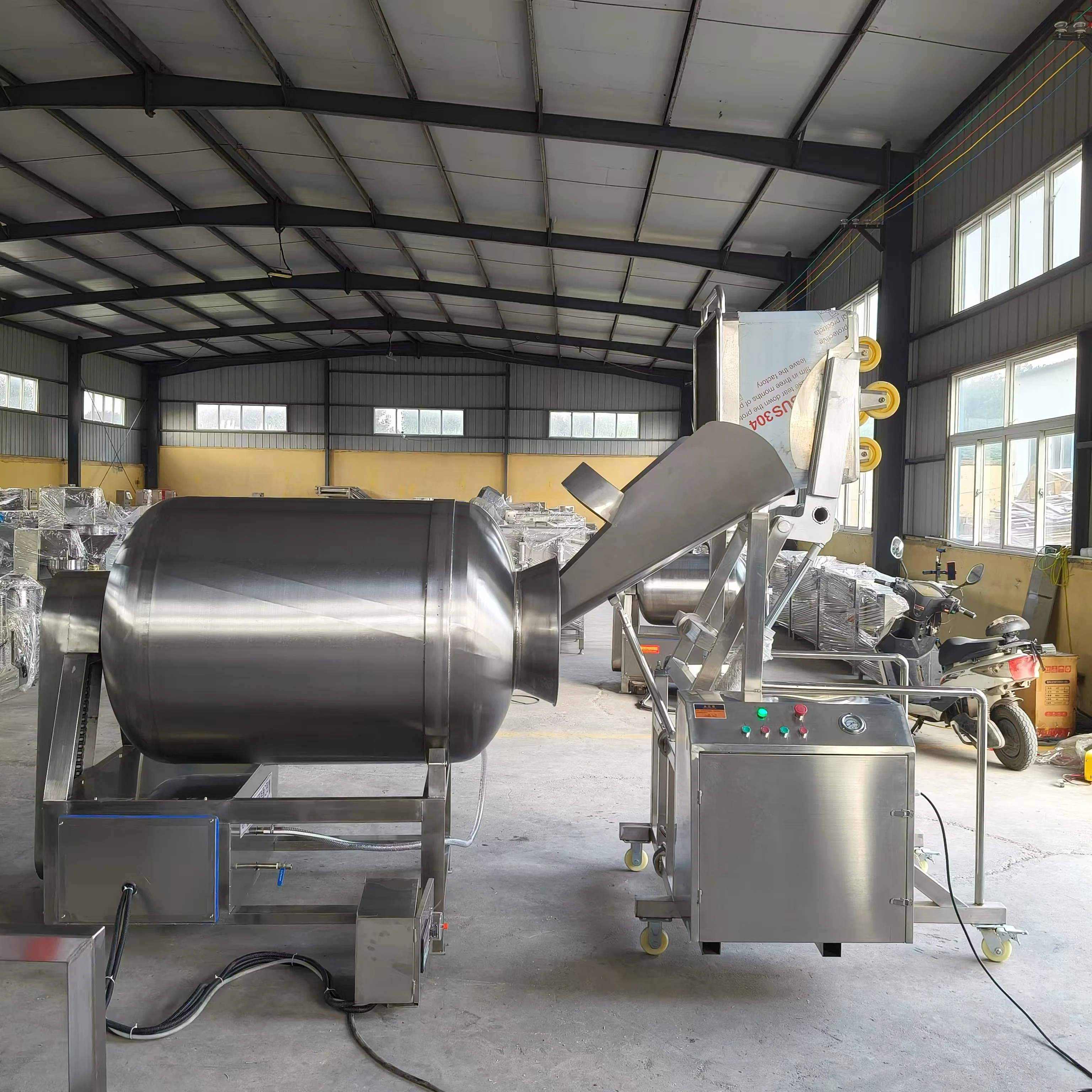 High Productivity Vacuum Beef Roller/ Meat Tumbling Machine/ Fish Vacuum Tumbler Meat Marinating Machine