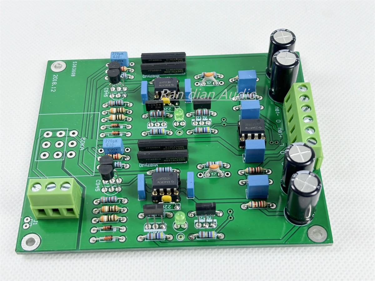 Sugden SDA-1 JRC5534 Twin Field Tube Input Class A Preamp preamplifier Reference Thurton Circuit.125.4dB