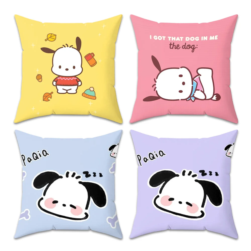 

Decorative Pillows for Sofa Pillow Cover Kawaii Pochacco Cartoon Pillowcase Cushion Covers Sanrio Home Decor Cushions Decoration