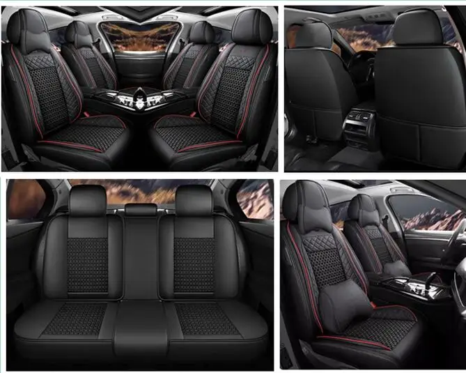 

Good quality, Front and Back car seat covers for Volkswagen Tiguan 2017-2009 comfortable breathable seat cushion seat case