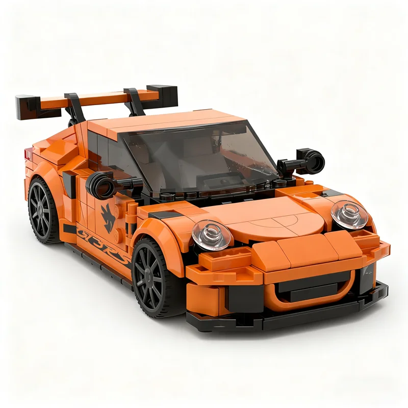 

362PCS MOC City Champions Super Car Sports 911 991 GT3 Rs Model Technology DIY Assembly Building Blocks Display Birthday Gift