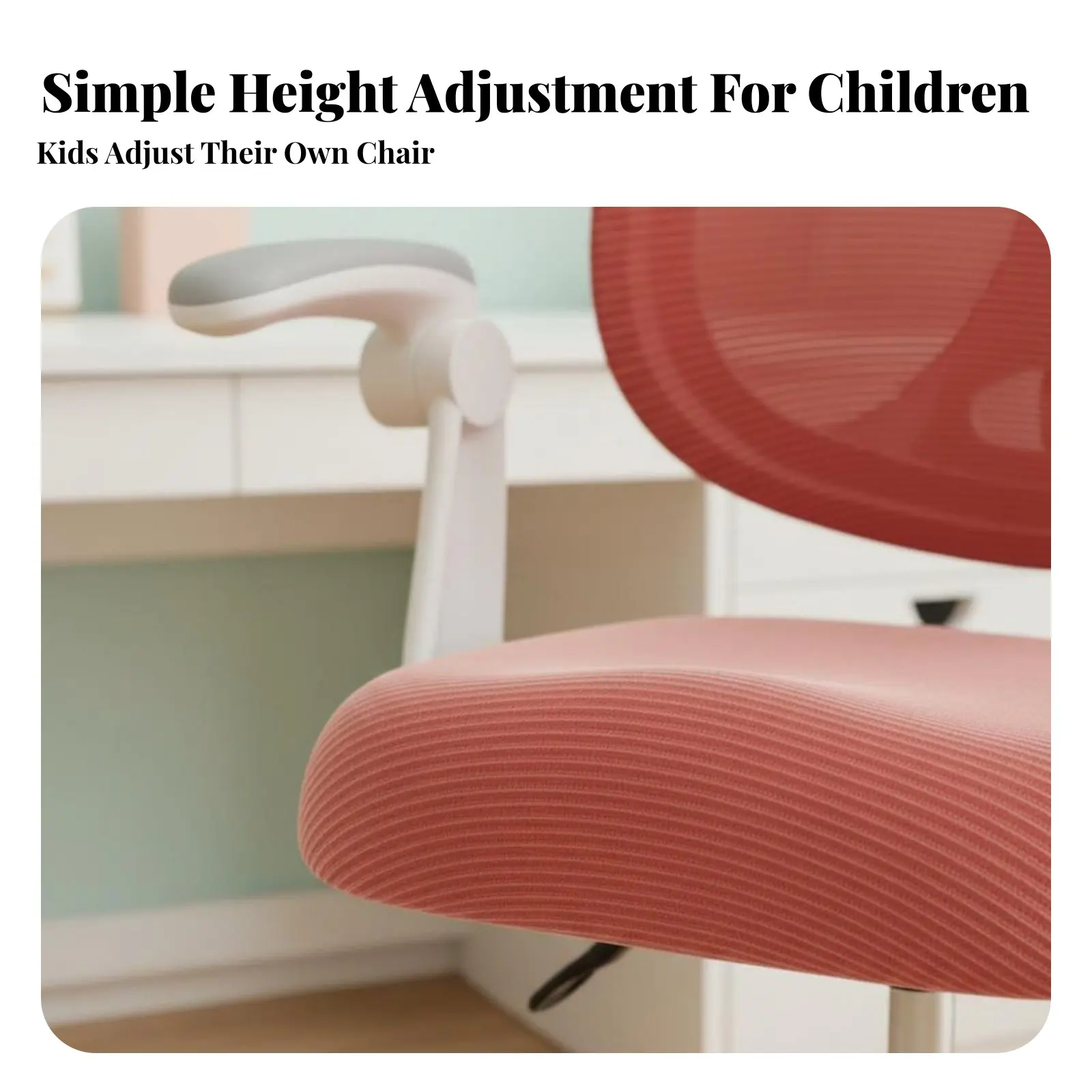 

Регулируемый детский стул для занятий, эргономичная мебель для детей, устойчивое основание с подставкой для ног для детей, школьников, для учебы