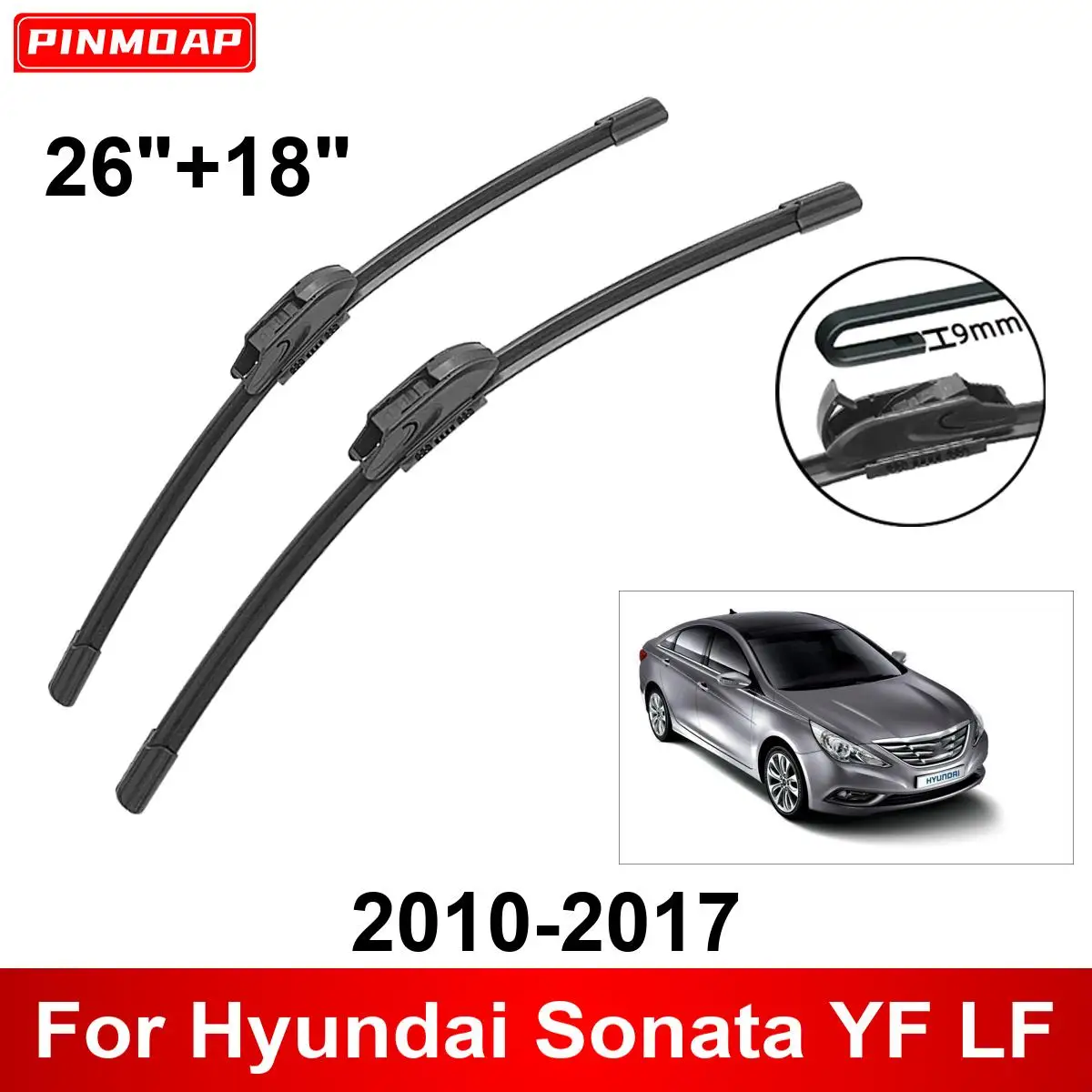 Car Wiper for Hyundai Sonata YF LF 2010-2017 26