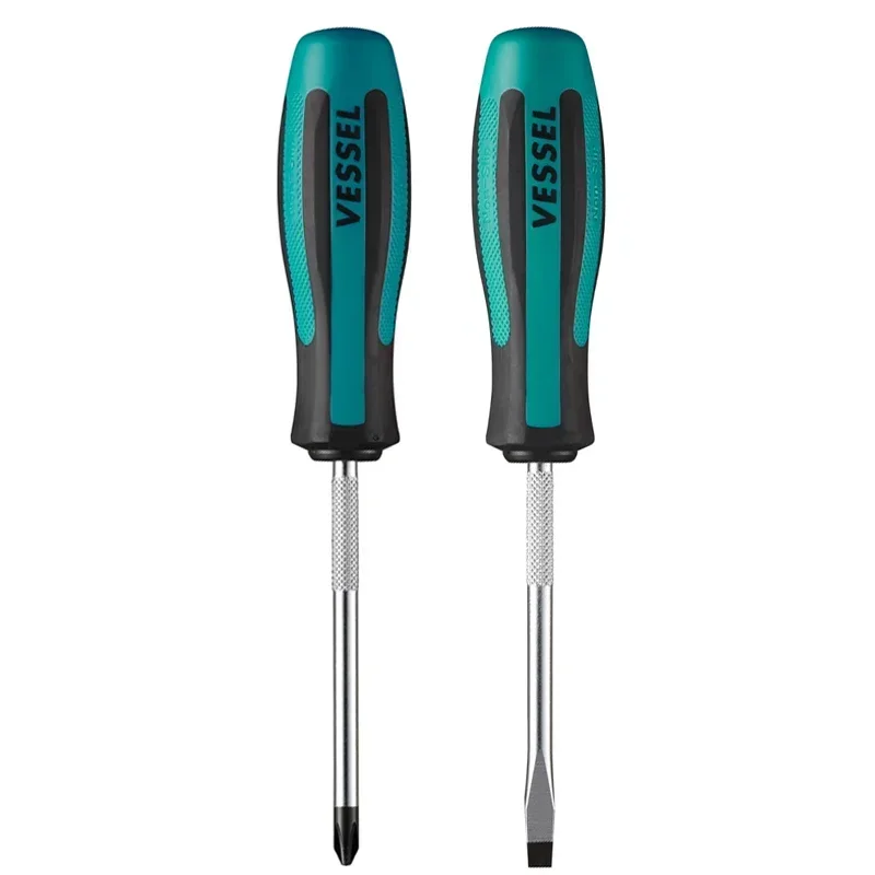 VESSEL No.900 Container MEGADORA Screwdriver Phillips Slotted Standard Non-slip Shank with Magnetic Hand Tool