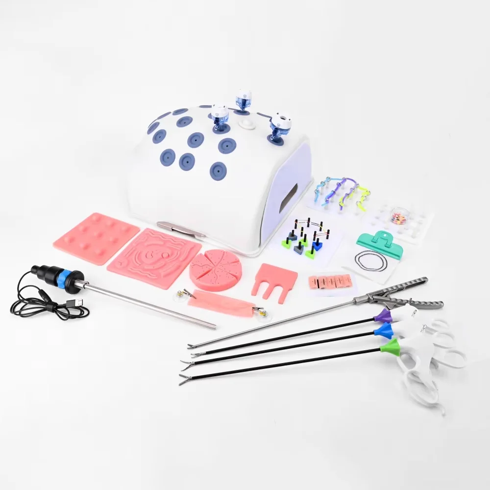 

High Simulation Laparoscopy Simulator Trainer Laparoscopic Training Box With 11 Modules,Laparoscopic Training