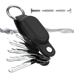 For Samsung Galaxy SmartTag 2 Locator Tracker Case Keychain Anti-Scratch Protective Skin Cover For Smart Tag Tracker Holder