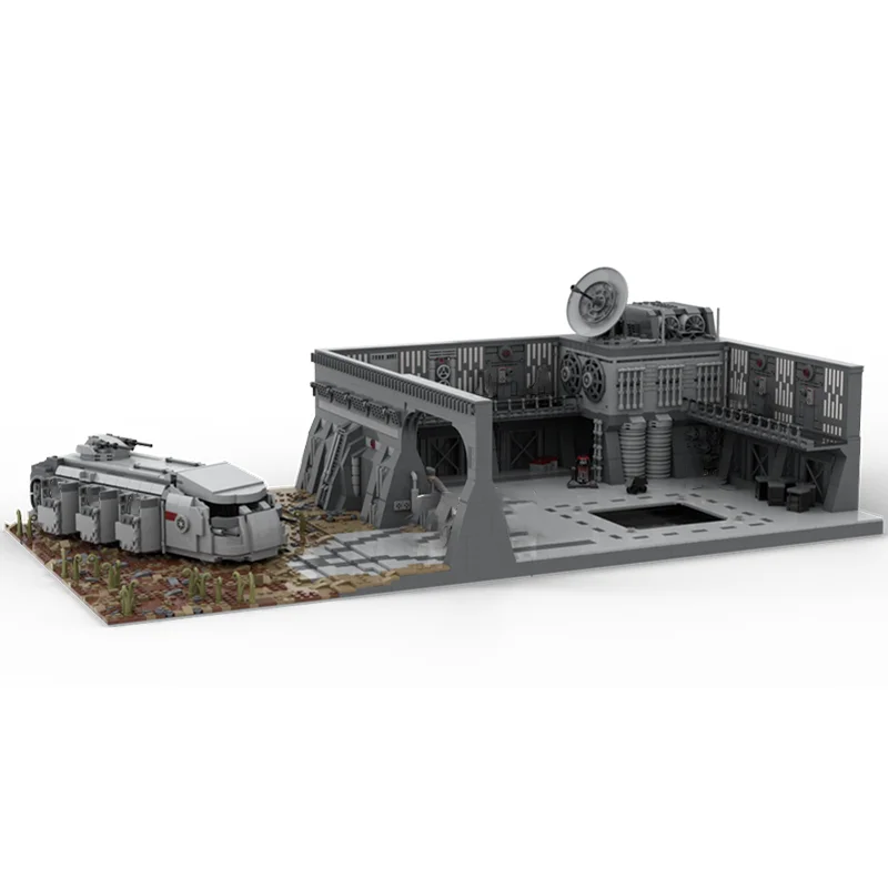 4386pcs MOC SW Imperial Bunker Base Star Battle Model Toys Building Blocks Architecture Christmas Gifts DIY Creative Birthday
