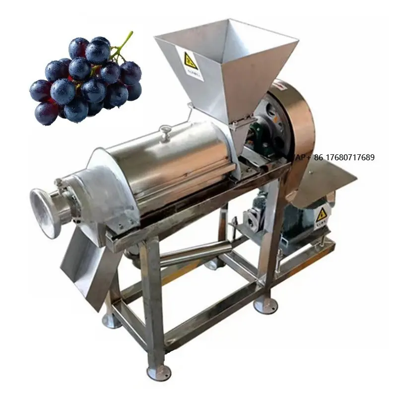 Commercial Grade Spiral Crushing Juicer Juice Extractor Equipment Fruit Blender Fruits Vegetable Juicer Machine