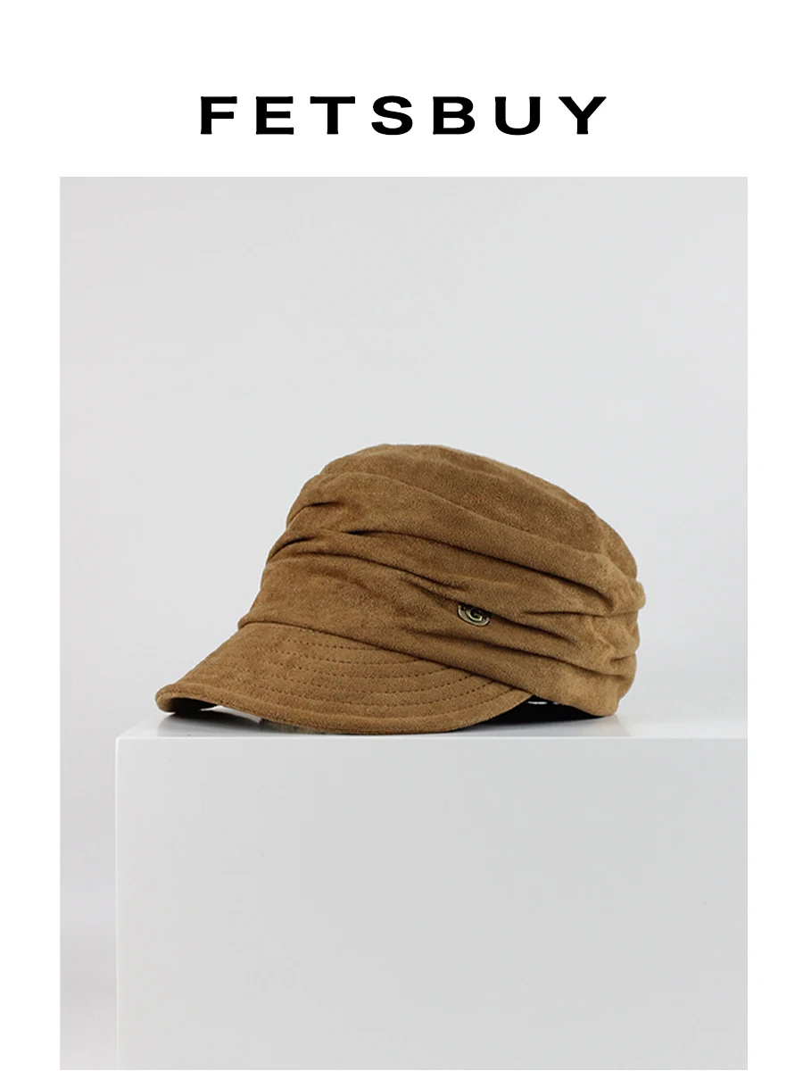 casquette-newsboy-en-daim-fetsbuy-aspect-use-design-plisse-reglable-dessus-plat-douce-pour-couples-automne-hiver-unisexe