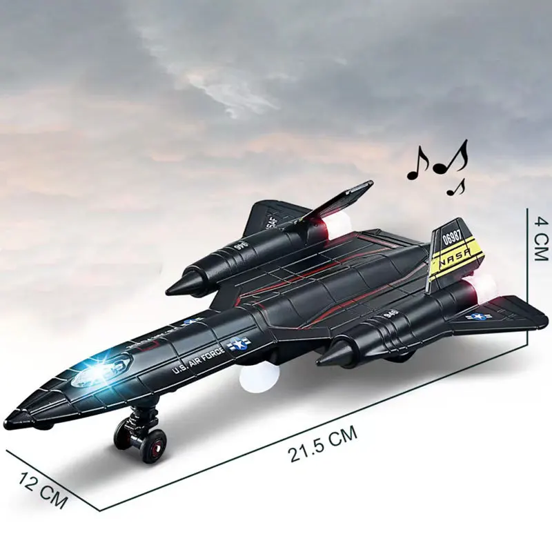 1: 72 alloy aircraft model,B-2 F-16 fighter toy,simulation sound and light toy,collectible ornaments,wholesale