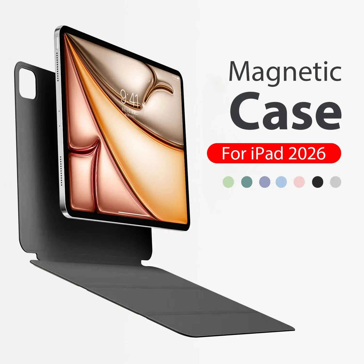 Magnetic Smart Tablet Case for New iPad A16 11th Pro M5 Air 8 13 11 12.9