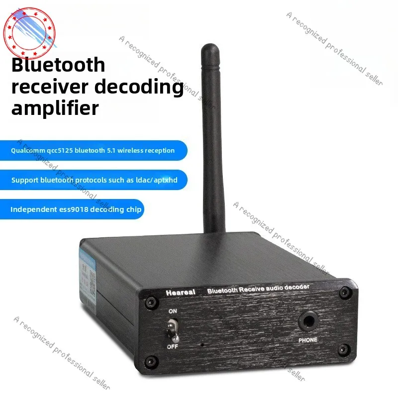 Bluetooth Receiver Decoder 5.1 Wireless Audio Adapter Lossless Ldac Amplifier Audio Bluetooth Receiver