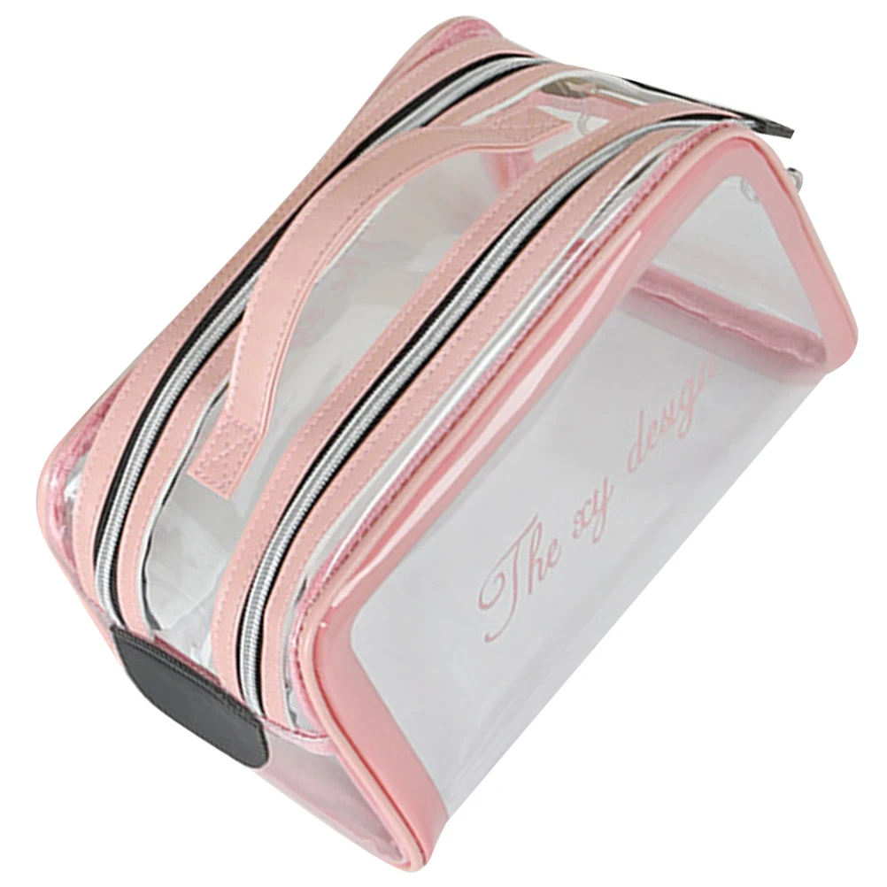 

Large Capacity Clear PVC Makeup Bag Vanity Travel Storage Case Cosmetics ganizer Fashion Sundries Pencil Toiletry Teen