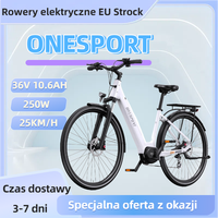 ONESPORT OT07 Aldult E Bike 250W Motor 36V10.4AH Lithium Battery Electric Bicycle Super Long-term Removable Battery E-Bike