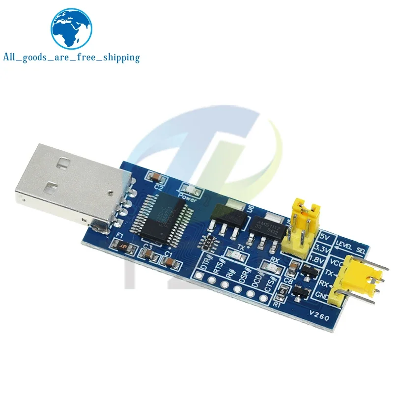 1/3PCS FT232RL Serial Port Module USB To TTL Serial Port Small Board 5V 3.3V 1.8V Level Download The Burn Line