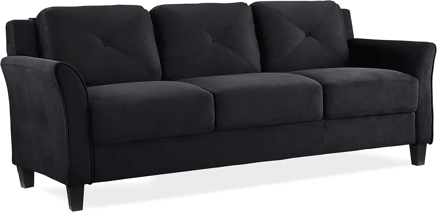 

Elegant fabric Living room sofa with Elegant Tufted Back Cushions, Available in Multiple Colors,Stain-Resistant Fabric