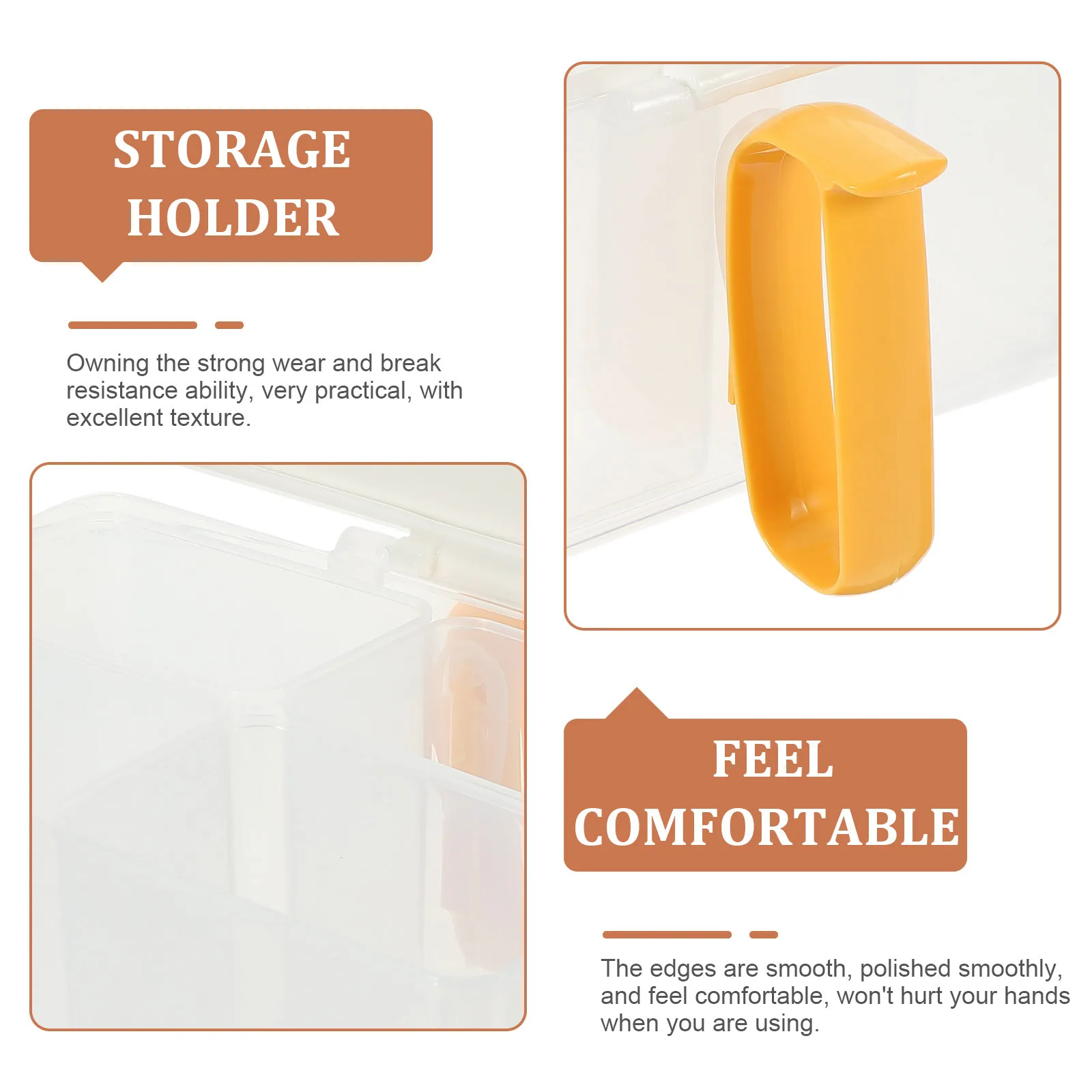 

1 Set Waterproof Cotton Swab Box Smooth Edges Dustproof Lid Pad Storage Container Vanity Organizer Desktop Organizing