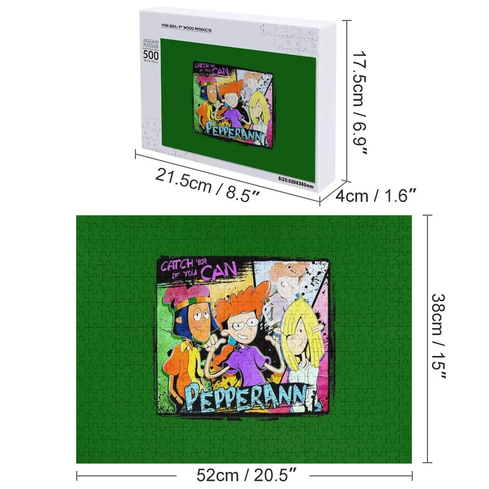 Pepper Ann Jigsaw Puzzle Anime Scale Motors Regali di Natale Puzzle personalizzato