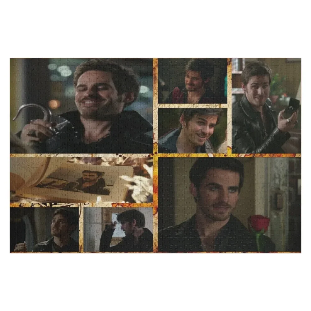 

Captain Killian {Hook} Jones Love 39 Пазл с деревянным именем на заказ Персонализированные произведения искусства на заказ Пазл на заказ