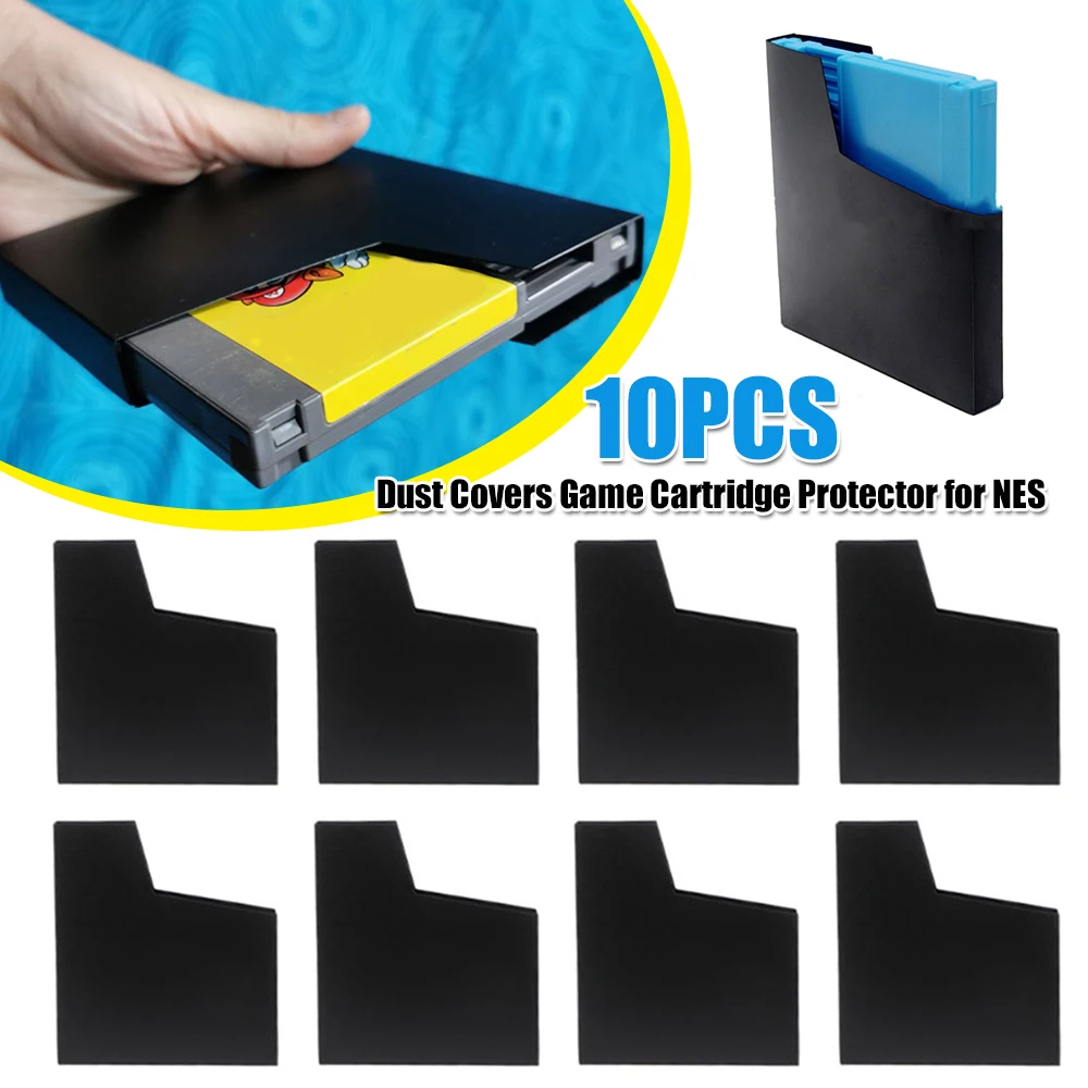 

10 шт. матовых защитных чехлов-накладок для игровых картриджей NES, защита от пыли