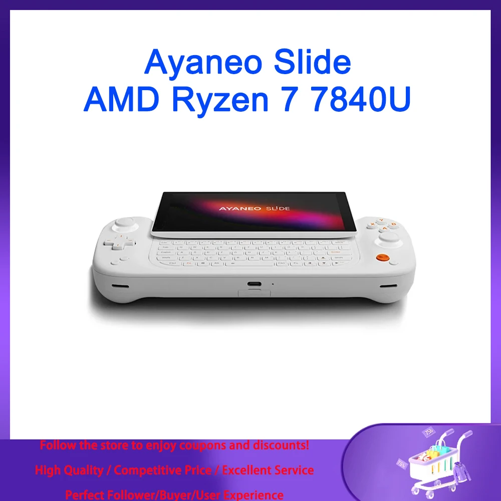 أفضل جهاز لعب محمول AMD في 2024: Ayaneo Slide مع Ryzen 7 7840U – تجربة تقييم شاملة