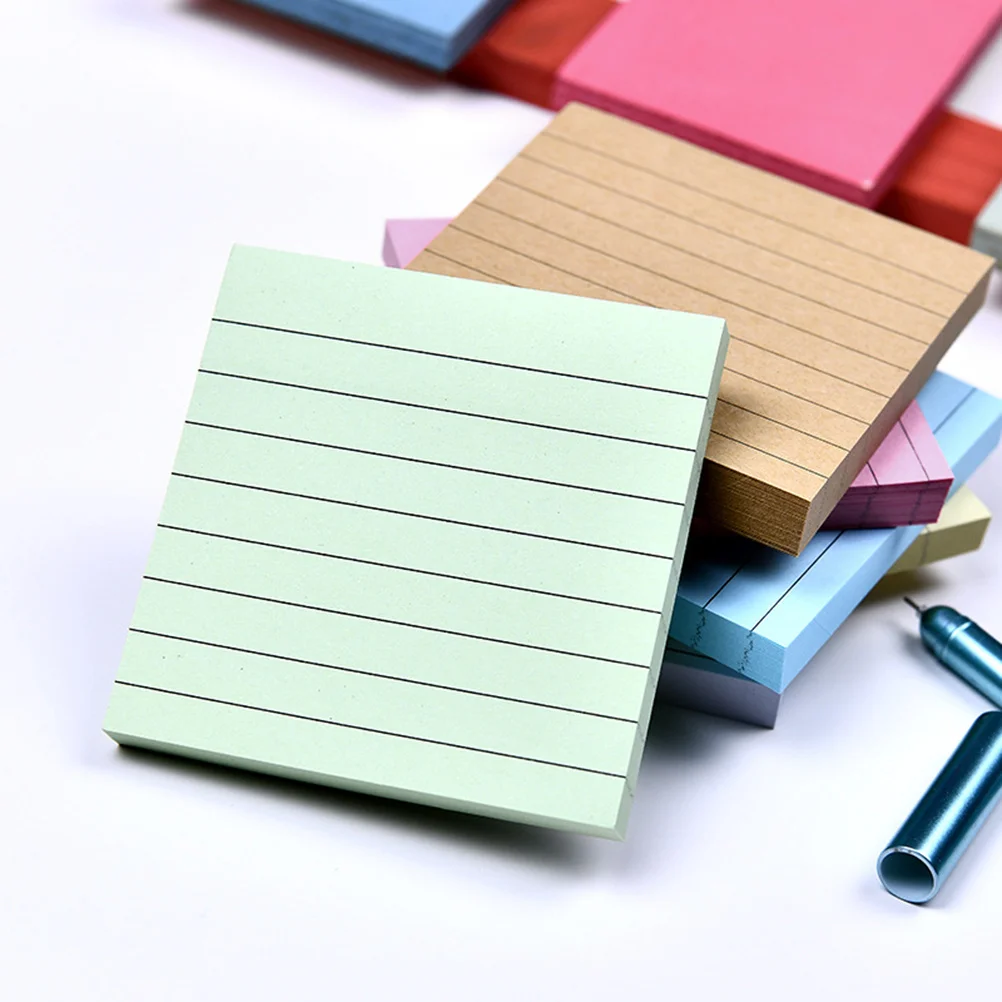 12Pcs Portable Mini Notepad Ruled Line Inner Adorable Candy Color for Daily Life Schedule Noting Home School Office Supplies